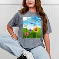 Frutiger Aero Aesthetic Tech Scenery Fishes Sunflower Raglan Baseball Tee Mineral Wash Tshirts Mineral Gray Frutiger Aero Aesthetic Tech Scenery Fishes Sunflower Raglan Baseball Tee Mineral Wash Tshirts Mineral Gray