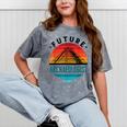 Future Archaeologist Pyramid Archaeology Student Graduation Mineral Wash Tshirts Mineral Gray