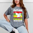 Future HBCU African American Gradute Graduation Mineral Wash Tshirts Mineral Gray