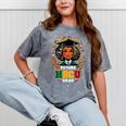 Future HBCU Grad Graduation Students Girl Kids Mineral Wash Tshirts Mineral Gray