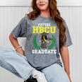 Future HBCU Graduation Shirt College Flossing Girl Tee Mineral Wash Tshirts Mineral Gray