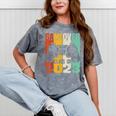 GAME OVER Class Of 2023 Video Games Vintage Graduation Gamer Mineral Wash Tshirts Mineral Gray