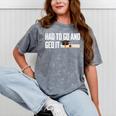 GED Graduation For Him Her Women Men GED Graduate Mineral Wash Tshirts Mineral Gray