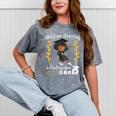 Girl Magic Graduate Kindergarten Graduation 2023 Mineral Wash Tshirts Mineral Gray