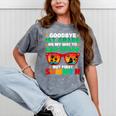 Goodbye 1st Grade First Summer Graduation Last Day Boys Mineral Wash Tshirts Mineral Gray