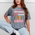 Goodbye 1st Grade Graduation To 2nd Grade Hello Summer Mineral Wash Tshirts Mineral Gray