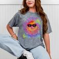 Goodbye 2nd Grade Graduation To 3rd Grade First Summer Kids Mineral Wash Tshirts Mineral Gray