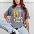 Goodbye Kinder Garten Hello 1st Grade Graduation 2024 Mineral Wash Tshirts Mineral Gray