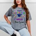 Goodbye Kindergarten Graduation Class 2025 1st Grade Kids Mineral Wash Tshirts Mineral Gray