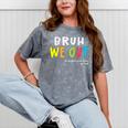 Goodbye Kindergarten Hello 1st Grade Kindergarten Graduation Mineral Wash Tshirts Mineral Gray