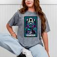 Gothic Girl Tarot Card Introverted Reader And Reading Mineral Wash Tshirts Mineral Gray Gothic Girl Tarot Card Introverted Reader And Reading Mineral Wash Tshirts Mineral Gray