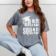 Grad Squad Graduate Graduation T-Shirt Graduation Idea Mineral Wash Tshirts Mineral Gray
