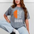 Graduate Senior Class 2020 Graduation Basketball Player Mineral Wash Tshirts Mineral Gray