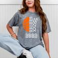 Graduate Senior Class 2022 Graduation Basketball Player Mineral Wash Tshirts Mineral Gray
