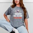 I Graduated Can I Go Back To Bed Graduation Mineral Wash Tshirts Mineral Gray