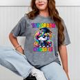 Graduation 1st Grade Unicorn Nailed It Girls Grad Magical Mineral Wash Tshirts Mineral Gray