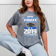 Graduation 2019 TShirt Proud Dad Of Senior Mineral Wash Tshirts Mineral Gray