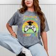 Graduation 5th Grade Level Complete Gamer Class 2021 Gaming Mineral Wash Tshirts Mineral Gray
