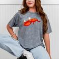 Graduation Bachelor Master Doctor PhD Study School Lobster Mineral Wash Tshirts Mineral Gray