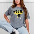 Graduation Cap And Diploma For Proud Graduation Mineral Wash Tshirts Mineral Gray