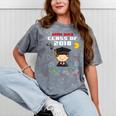 Graduation Class Of 2018 Game Over 8-Bit Gamer Mineral Wash Tshirts Mineral Gray