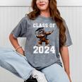 Graduation Class Of 2024 Bigfoot Graduated Seniors 2024 Mineral Wash Tshirts Mineral Gray