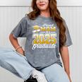 Graduation Family Matching Proud Mom Of A 2025 Graduate Mineral Wash Tshirts Mineral Gray