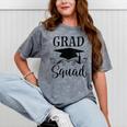 Graduation Grad Squad Mineral Wash Tshirts Mineral Gray