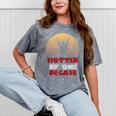 Graduation Hotter By One Degree T-Shirt Mineral Wash Tshirts Mineral Gray
