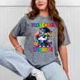 Graduation Preschool Unicorn Nailed It Pre-K Girls Grad Mineral Wash Tshirts Mineral Gray