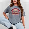 Graduation Proud Mom Of 8th Grade Graduate Mineral Wash Tshirts Mineral Gray