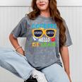 Graduation Shirt Goodbye Kindergarten Hello 1st Grade School Mineral Wash Tshirts Mineral Gray