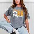 Gymnastics Senior Night Gymnastics Senior 2026 Graduation 17 Mineral Wash Tshirts Mineral Gray