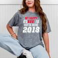 My Happy Class Is Outta Here 2018 Graduation Mineral Wash Tshirts Mineral Gray