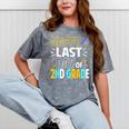 Happy Last Day Of 2nd Grade Shirt Cutie Graduation Mineral Wash Tshirts Mineral Gray