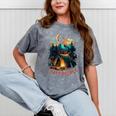 I Hate People Id Rather Be Camping Sarcastic Introvert Mineral Wash Tshirts Mineral Gray