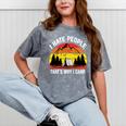 I Hate People That's Why I Camp Camper Meme Introvert Mineral Wash Tshirts Mineral Gray