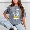 Hotter By One Degree Senior 2024 Class Of 2024 Graduation Mineral Wash Tshirts Mineral Gray