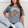 I'm An Indoor Cat Introvert Pizza Popcorn Book Gamer Cat Mineral Wash Tshirts Mineral Gray