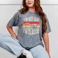 I'm Not Old I'm Classic Pipe Nostalgia Mineral Wash Tshirts Mineral Gray