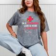 I'm A Veterinarian Vet Student Graduation Mineral Wash Tshirts Mineral Gray