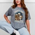 Introvert Hiking Club Antisocial Overthinking Anxiety Mineral Wash Tshirts Mineral Gray