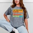 Introvert Stop Being Afraid Of Silence Just Awkward Mineral Wash Tshirts Mineral Gray Introvert Stop Being Afraid Of Silence Just Awkward Mineral Wash Tshirts Mineral Gray