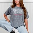 Introvert But Willing To Discuss Shark Dives Scuba Diving Mineral Wash Tshirts Mineral Gray