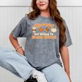 Introverted But Willing To Discuss Football Fall Mineral Wash Tshirts Mineral Gray