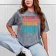 Introverted But Willing To Discuss Prog Rock Music Lover Mineral Wash Tshirts Mineral Gray Introverted But Willing To Discuss Prog Rock Music Lover Mineral Wash Tshirts Mineral Gray