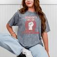 Introverts Unite Introverting Introverts At Home Mineral Wash Tshirts Mineral Gray