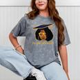 Its Doctor Actually Graduation Healthcare Afro Women Mineral Wash Tshirts Mineral Gray