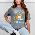 I Just Want To Read Books And Pet Cats Introvert Mineral Wash Tshirts Mineral Gray I Just Want To Read Books And Pet Cats Introvert Mineral Wash Tshirts Mineral Gray