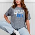 Karate Boy 10 Year Old Kids Shirt Graduation Mineral Wash Tshirts Mineral Gray